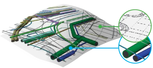3D-Technology-Diagram-04-Civil-Design Civil Design