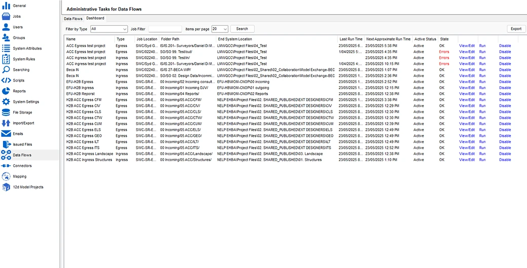 CDE Connect Screenshot
