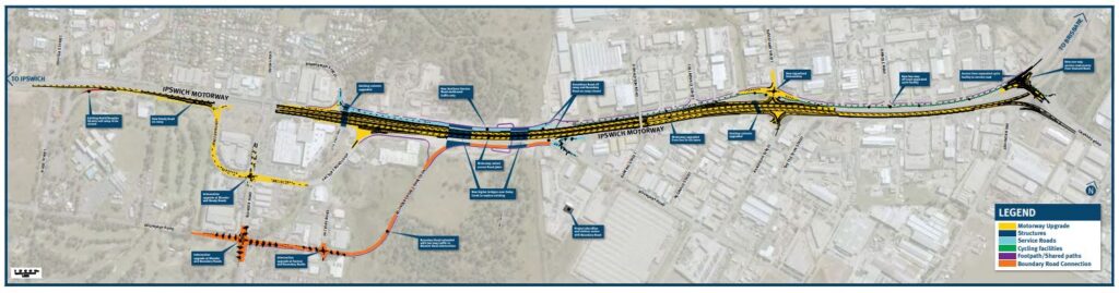 Rocklea to Darra Site Map